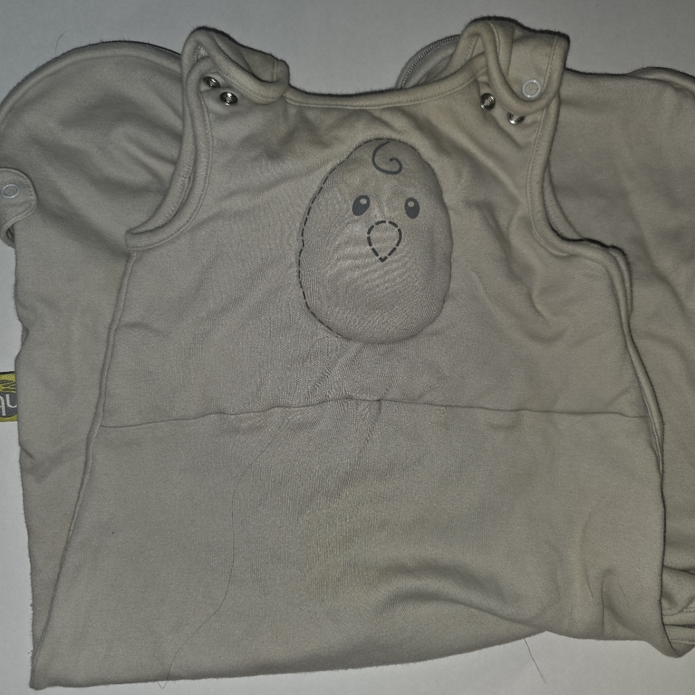 Nested Bean Cream Sleep Sack with Chick Applique